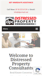 Mobile Screenshot of distressedpropertyconsultants.net